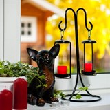 Металлический подсвечник на две свечи 606-02 - фото 236705