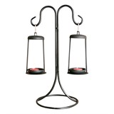 Металлический подсвечник на две свечи 606-02 - фото 236707