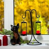 Металлический подсвечник на две свечи 606-02 - фото 236708