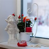 Подсвечник интерьерный на одну свечу металл - фото 236728