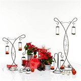 Подсвечник интерьерный на одну свечу металл - фото 236736