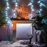 Подсвечник интерьерный на одну свечу металл - фото 236738