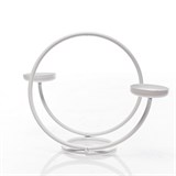 Кованый подсвечник настольный на две свечи 603-02 - фото 236757