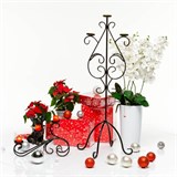 Подсвечник настольный кованый для трёх свечей - фото 236793