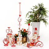 Подсвечник настольный кованый для трёх свечей - фото 236794