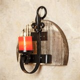 Подсвечник настенный деревянный на одну свечу 606-09 - фото 236803