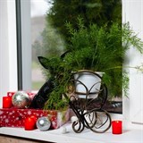 Цветочница для подоконника на 1 кашпо с цветами  Бабочка 95-035 d=10см - фото 236842 Цветочница для подоконника на 1 кашпо с цветами  Бабочка 95-035 d=10см - фото 236842