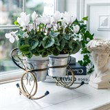 Подставка для 2 кашпо с цветами 95-036 d=10см - фото 236851