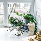 Подставка для 2 кашпо с цветами 95-036 d=10см - фото 236860