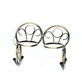 Подставка для 2 кашпо с цветами 95-036 d=10см - фото 236862