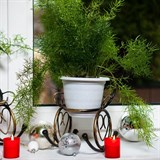 Подставка на подоконник для 1 кашпо  95-037 d=10см - фото 236866