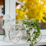 Подставка для цветов на подоконник Велосипед 95-040 d=15см - фото 236875