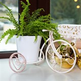 Подставка для цветов на подоконник Велосипед 95-040 d=15см - фото 236876