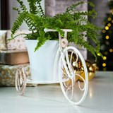 Подставка для цветов на подоконник Велосипед 95-040 d=15см - фото 236877