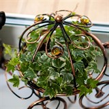 Цветочница на подоконник Карета 51-308 металлическая - фото 236901