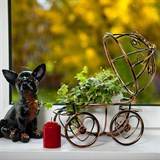 Цветочница на подоконник Карета 51-308 металлическая - фото 236904