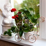 Подставка для цветов на подоконник Карета 51-312 металл d=10см - фото 236935