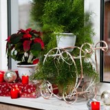 Подставка для цветов на подоконник Карета 51-312 металл d=10см - фото 236941