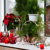 Подставка для цветов на подоконник Карета 51-312 металл d=10см - фото 236943