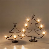 Подсвечник новогодний на три свечи Елочка 217-11 - фото 236969