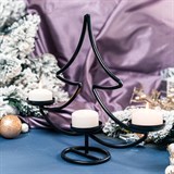 Подсвечник новогодний на три свечи Елочка 217-11 - фото 236973