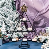 Кованый подсвечник Елка на шесть свечей - фото 236976