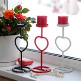 Подсвечник из металла для одной свечи высота 26 см - фото 236979