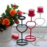 Подсвечник из металла для одной свечи высота 26 см - фото 236994