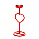 Подсвечник из металла для одной свечи высота 26 см - фото 236997