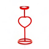 Подсвечник из металла для одной свечи высота 26 см - фото 236998