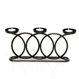 Подсвечник интерьерный для трёх свечей 607-12 металл - фото 237007