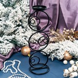 Подсвечник интерьерный для одной свечи 607-15 высота 36 см - фото 237028