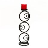 Подсвечник интерьерный для одной свечи 607-15 высота 36 см - фото 237034