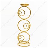 Подсвечник интерьерный для одной свечи 607-15 высота 36 см - фото 237042