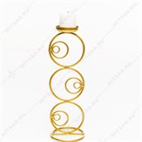 Подсвечник интерьерный для одной свечи 607-15 высота 36 см - фото 237044