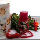 Подсвечник на одну свечу 607-19 металл - фото 237048 Подсвечник на одну свечу 607-19 металл - фото 237048