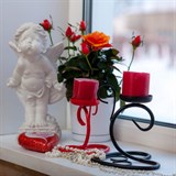 Подсвечник на одну свечу 607-19 металл - фото 237058 Подсвечник на одну свечу 607-19 металл - фото 237058
