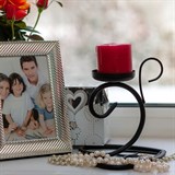 Подсвечник металлический на одну свечу - фото 237063