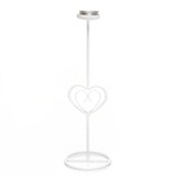 Подсвечник металлический  для одной свечи высота 46 см - фото 237074