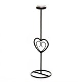 Подсвечник металлический  для одной свечи высота 46 см - фото 237078