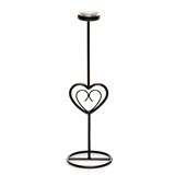 Подсвечник металлический  для одной свечи высота 46 см - фото 237079