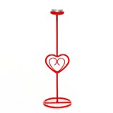 Подсвечник металлический  для одной свечи высота 46 см - фото 237082