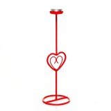 Подсвечник металлический  для одной свечи высота 46 см - фото 237083