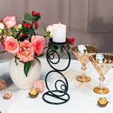 Подсвечник на одну свечу 607-16 высота 25см - фото 237092