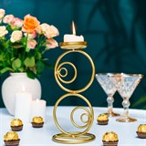 Подсвечник на одну свечу 607-16 высота 25см - фото 237101