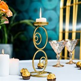 Подсвечник на одну свечу 607-16 высота 25см - фото 237102