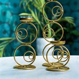 Подсвечник на одну свечу 607-16 высота 25см - фото 237104