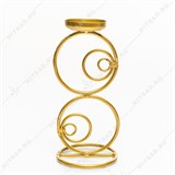 Подсвечник на одну свечу 607-16 высота 25см - фото 237106