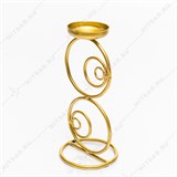 Подсвечник на одну свечу 607-16 высота 25см - фото 237107