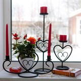 Металлический подсвечник на две свечи 607-18 - фото 237136